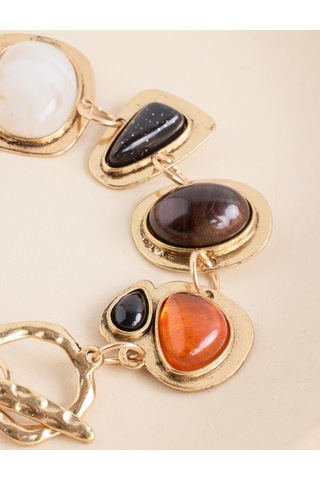 Jimmy Key Jimmy Key Karışık Vintage Görünümlü Bohem Bileklik 6sw348050999 Çok Renkli
