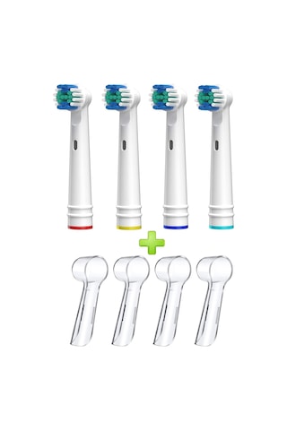 Oral-B Diş Fırçası Yedek Başlığı Cross Action 4'lü 4 Adet Kapak