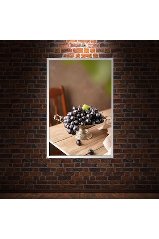 Atlas Sanat Galerisi 20mm Çerçeve, Poliresin, Mat Pvc Kaplamalı, Fotoğraf Puzzle Belge Çerçevesi, Beyaz, 33x48/34x