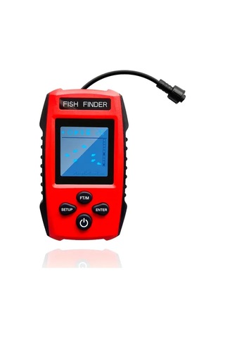Willowhaven 1 Adet Akıllı Taşınabilir Sonar Balık Bulucu 45 Derece Derinlik Ölçer Alarmlı