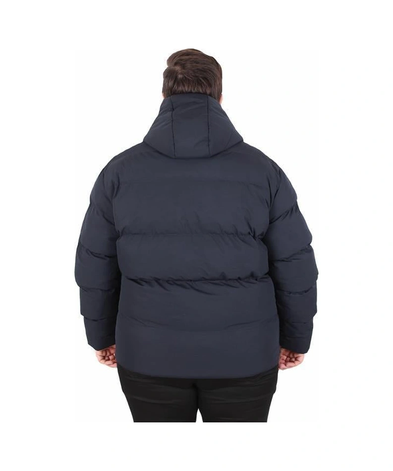 Starbattal Erkek Büyük Beden Kapüşonlu Mont Lusso 2505 Lacıvert Lacivert