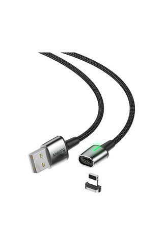 Baseus Zinc Magnetic Usb Kablo Şarj iPhone Uyumlu 14-13-12-11 1metre- 5775