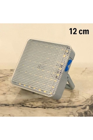 Dış Mekan Ve Kamp İçin Usb İle Şarj Olan 4 Farklı Işık Modlu Güçlü Projektör Lamba 100w 2400 Mah