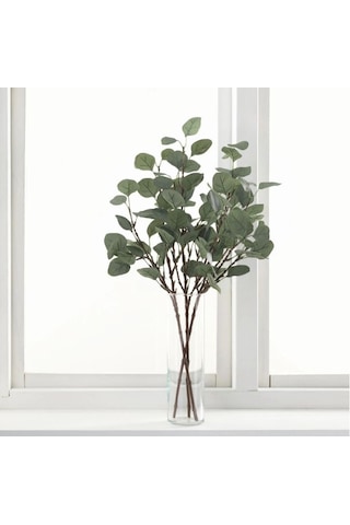 Ikea Smycka Yapay Okaliptüs Dalı 65 Cm Yeşil