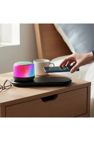 Kablosuz Şarj Bluetooth Hoparlör