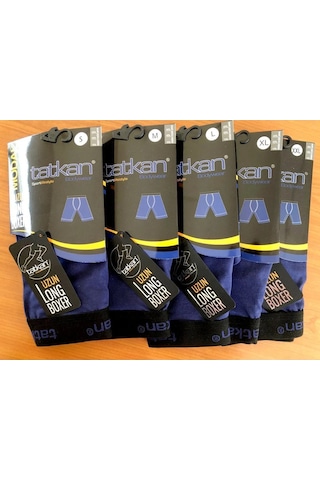 Tatkan Erkek Modal Kumaş- Uzun Long Boxershort 5'li Paket 001