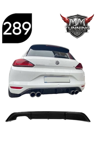Mmtunning Volkswagen Scirocco Arka Difüzör