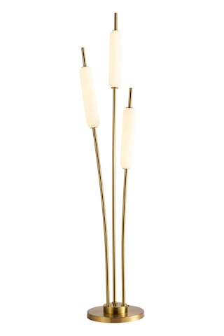 Reed 3'lü Gold 36 Watt Led Lambader