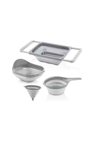 Golden Rod 4 Parça Katlanabilir Süzgeç Seti