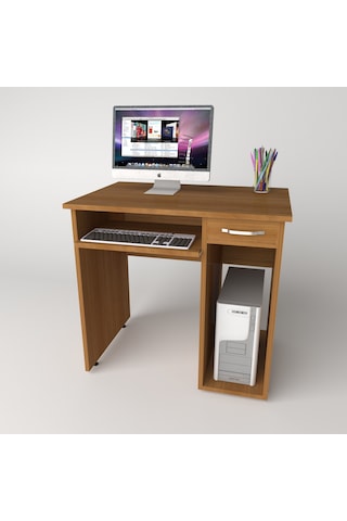 Modüler Dünyası - Bilgisayar Masası Çekmeceli N11.1494 Teak