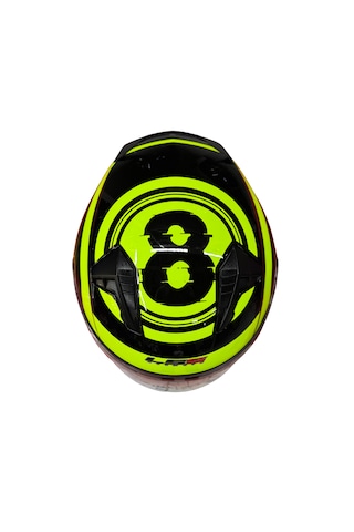 Kask Ls5 Marka Çenesiz Yarım Kask Siyah- Yeşil