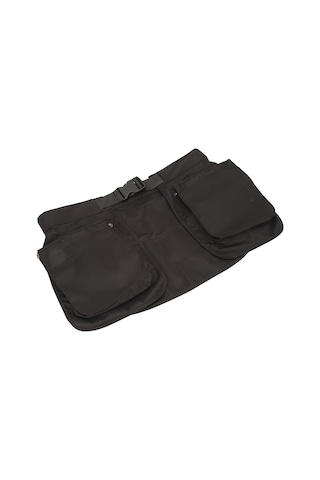 Tenfowee Siyah Poliester Çok Cebelli Ayarlanabilir Bel Çantası - Temizlik, Mutfak, Bahçe Ve İş İçin Pratik Depolama