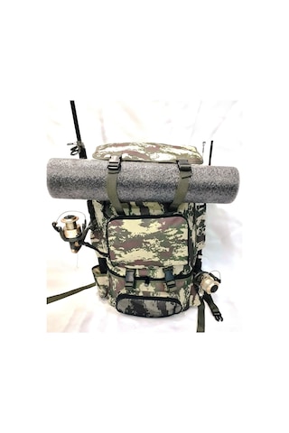 Rowan Çanta Termal Bölmeli̇  Kamuflaj Kamp Ve Balıkçı Çantası