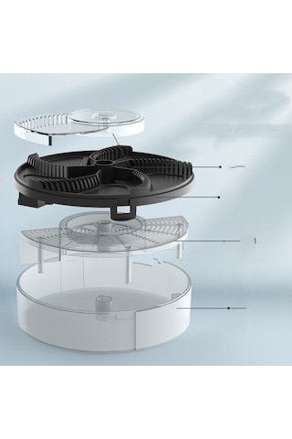 Ulzyvf Otomatik Dön. Yem Sinek Tuzağı, Siyah, Güvenli Model