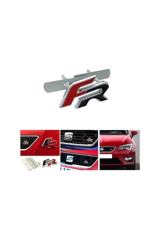 Seat Leon ve İbiza Uyumlu Ön Panjur Logosu Civatalı