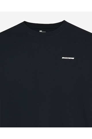 Skechers M Oversize Essential Heavy T-shirt Erkek Siyah S2620191-3817