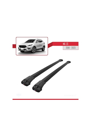 Mg Zs 2018 Ve Sonrası İle Uyumlu Ace-1 Ara Atkı Tavan Barı Siyah