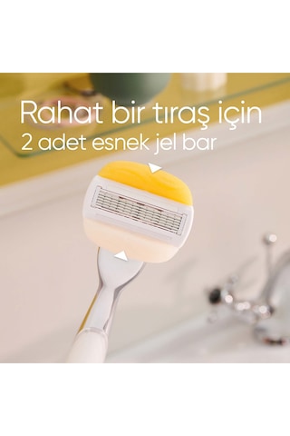 Gillette Venus Comfortglide Olay Kadın Tıraş Makinesi Yedek 3'lü