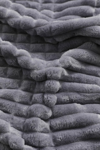 Merinos Modern Line 3 Parça Battaniye Seti - Antrasit
