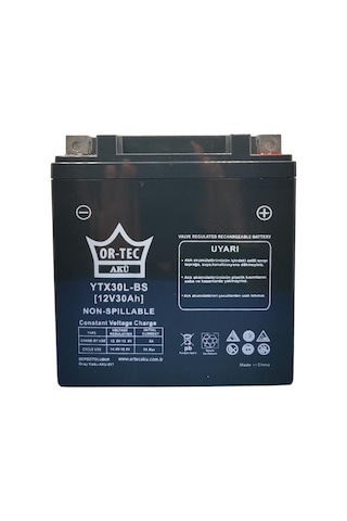 Ortec 12v 30ah Ytx30 Motosiklet - Atv Aküsü