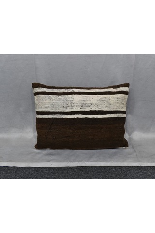 Zehra Abla Halı Yeni El Dokuma Dekoratif Kilim Kırlent Yastık Kılıfı 6700 Çok Renkli