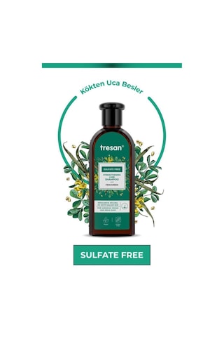 Tresan Çemen Otu Güçlendirici Sülfatsız Şampuanı 300 Ml Tüm Saçlar