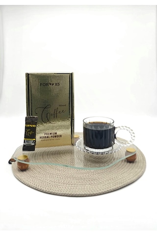 Coffee Bitkisel Kahve Karışımı Bitkisel Damla Karışımı Filtre