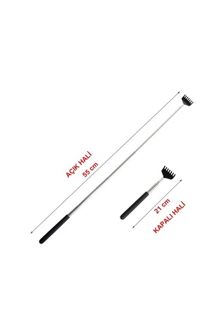 Neler Geldi Neler 2 Adet Teleskobik Sırt Kaşıyıcı Metal Kaşağı Kaşıma Aleti Uzayan Sırt Kaşıma Aparatı 4ltbrs Çok Renkli