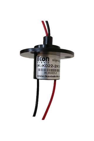 İkon Kapsül Slip Ring Döner Konnektör 2 Kanal 10 Amper
