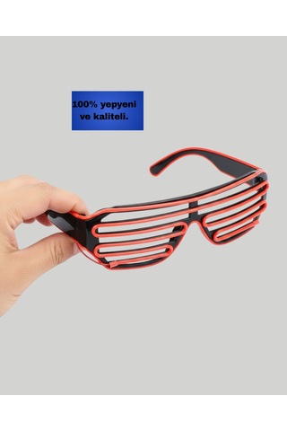 Gece Organizasyonları İçin Renkli Led Gözlük