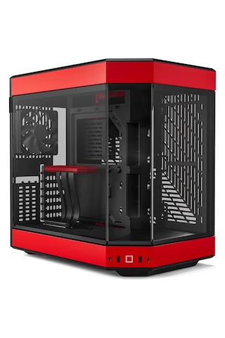 Hyte Y60 Siyah-kırmızı Temperli Cam Usb 3.2 E-atx Premium Mid Tower Gaming Kasa Cs-hyte-y60-br