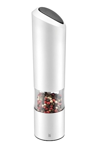 Wmf Elektrikli Tuz Ve Karabiber Değirmeni, 21 Cm, Seramik Öğütme Mekanizmalı, Doldurulmamış, Plastik Sku: Smg8690010209368 Açık Ahşap