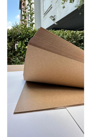 Kraft Kağıt 115gr 35x50cm Baskısız 50 Adet Kraft Kağıt Oto Paspas 1 Kg