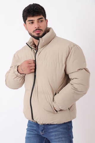 Stilkombin Dik Yaka Oversize Bomber Şişme Kışlık Mont Pldp 3018 50465 Siyah