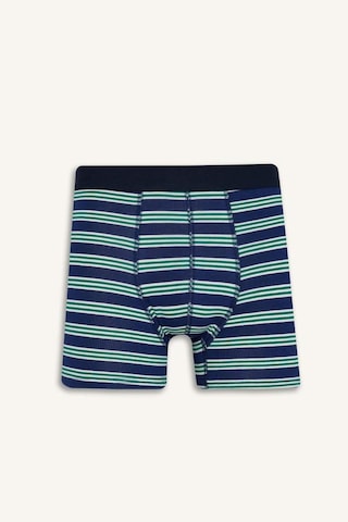 Defacto Regular Fit Çizgili 3lü Boxer E0123ax25aunv135 Lacivert