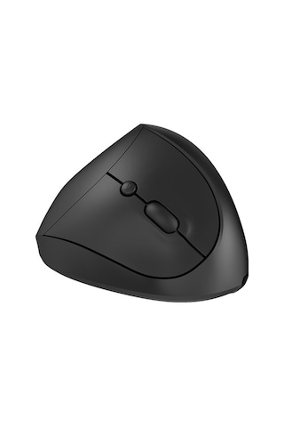 Novahub Hxsj X10 Kablosuz Dikey Fare - 3 Dpı Ayarlı, 600mah Şarjlı, Ergonomik Tasarım, Siyah/gri, 10m İletim Mesafesi 001