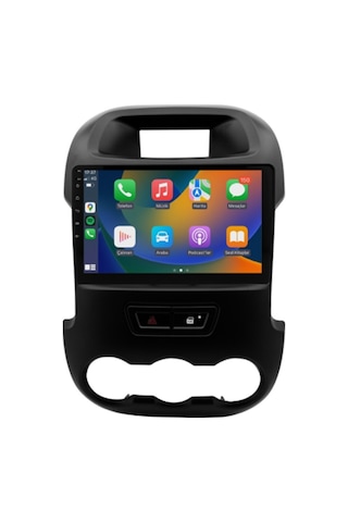 Ford Ranger (2012-2015) Android 2 Gb + 32 Gb Rom Carplay Multimedya JAPON SERİ