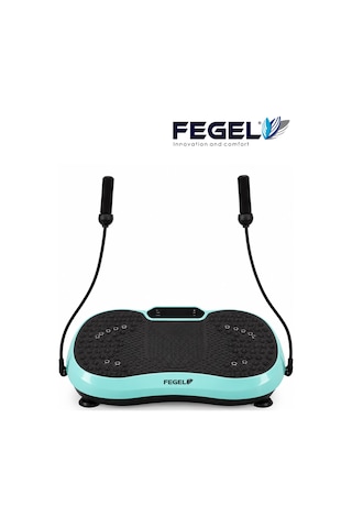 Fegel FG-6500 99 Kademeli Hoparlörlü Direnç Bantlı Uzaktan Kumandalı Titreşimli Fitness Platformu