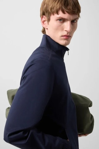 Bogner Rupert Jersey Lüks Günlük Stil, Erkek Ceket Lacivert