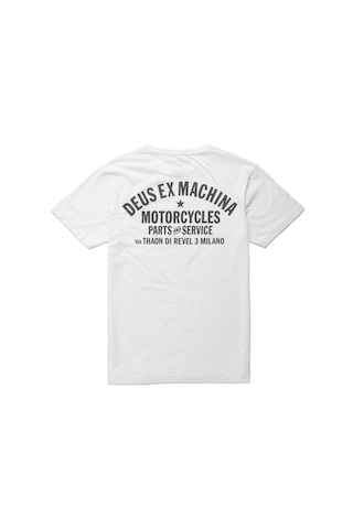 T-shirt - Milano Address Beyaz / Deus