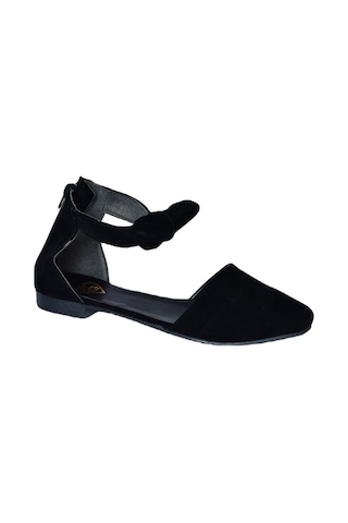 Fox Shoes Siyah Kadın Babet H726761502 Siyah