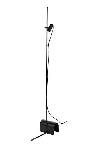 Yer Ve Okuma Lambası, Siyah, 153 Cm Lambader Siyah