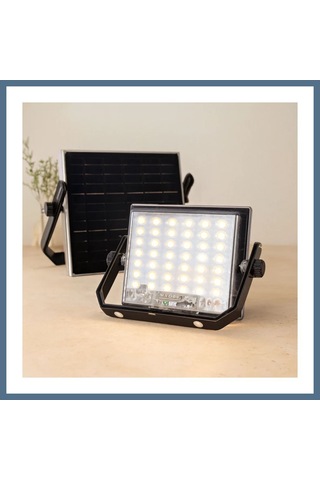 Buradabulabilirsin 100w Güneş Enerjili Led Işık Solar - Dış Mekan & Kamp Bbz