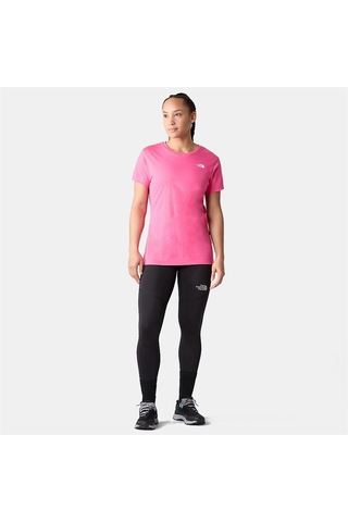 The North Face W S/s Simple Dome Tee Kadın Tişört Nf0a4t1an161-x Pembe