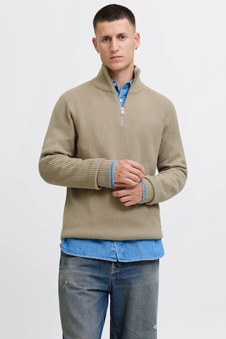 Jack & Jones Erkek Kazak 12278919 Bej Bej