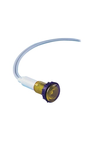 Emas S100ls2 S Serisi Plastik Led'li 24v Ac/dc Sarı 10 Mm Sinyal