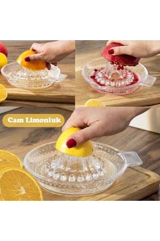 Porsima Kts0063-1 Cam Portakal Limon Sıkacağı- 100 Ml