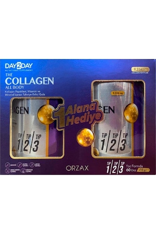 Day2day The Collagen All Body Toz 300 Gr - 1 Alana 1 Hediye