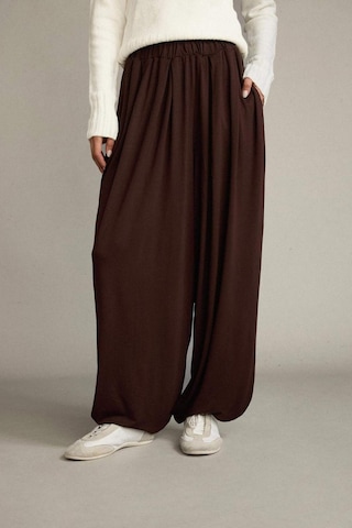 Defacto Baggy Fit Normal Bel Jogger Paça Bilek Boy Modal Pantolon G0671ax25smbn305 Kahve