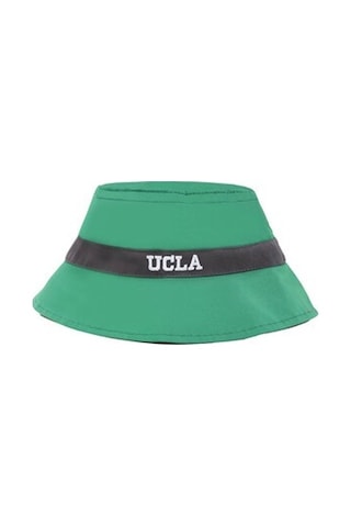 Ucla Montebello Yeşil Bucket Nakışlı - Unisex Şapka Yeşil